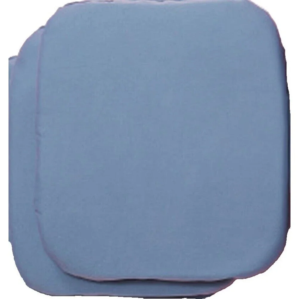 SET OF 2 THICK REVERSIBLE IN/OUTDOOR CUSHION CHAIR PADS (18x20